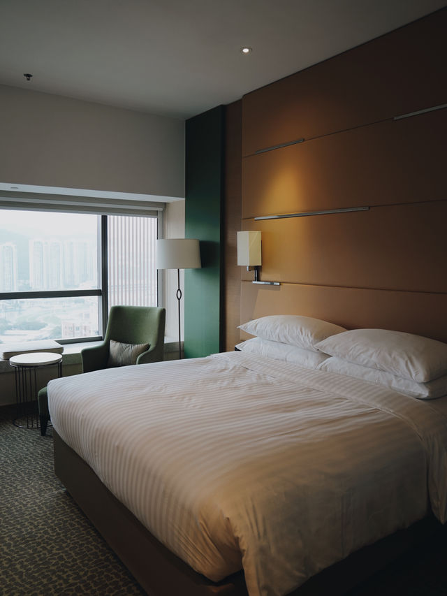 🇭🇰 香港週末休息充電好選擇 🛋️ 開箱沙田萬怡酒店 試睡報告！☁️