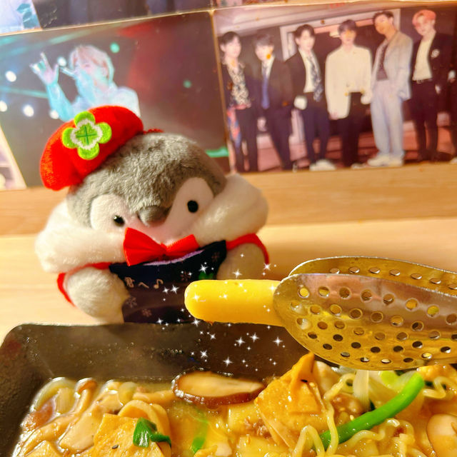 牛肉韮菜煎餅有驚喜❤️
