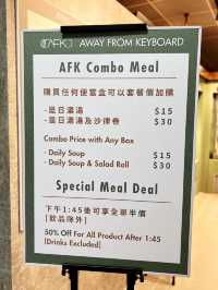 中環香港站輕食外賣店