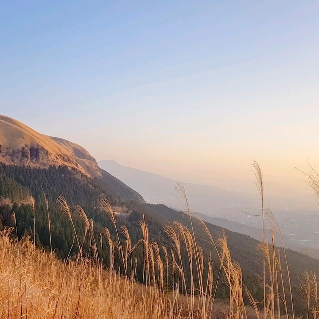 드라이브하면서 화산을~ 구마모토 아소산
