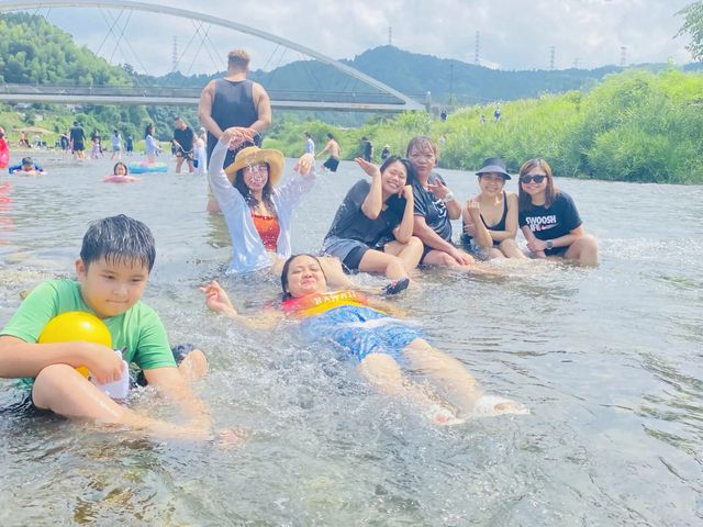 Akigawa Bridge River🫶🏻