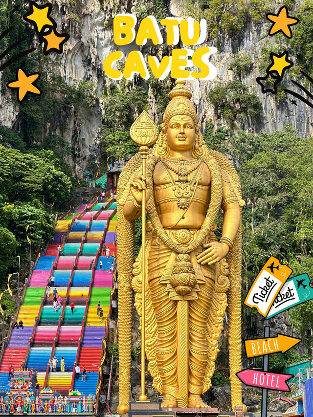 ถ้ำศักดิ์สิทธิ์ของชาวฮินดู BATU CAVES