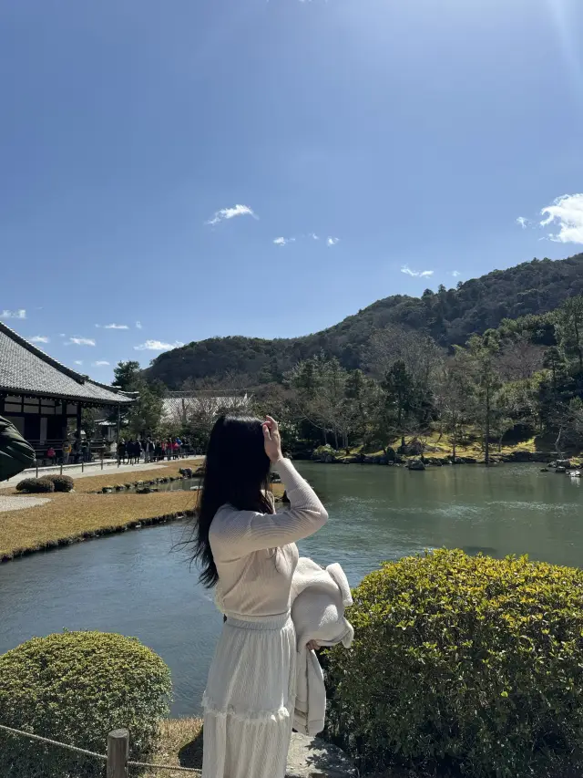 아라시아마에 위치한 불교 사찰인 텐류지 힐링하기 좋은 곳💛