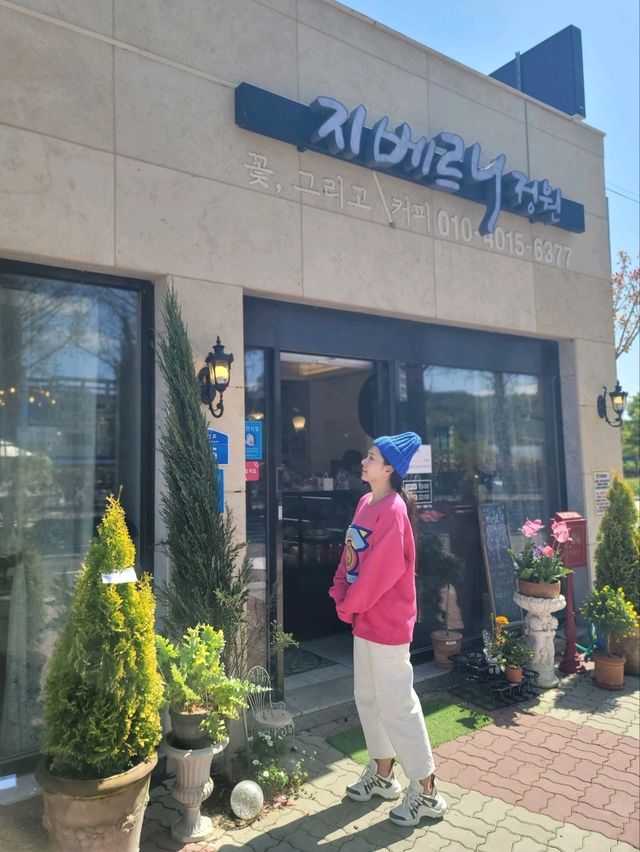 서부해당화랑 튤립이 예쁘게 핀 플라워카페🌸🌷