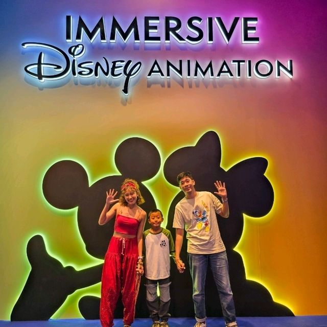 ว้าว นิทรรศการ Immersive Disney Animation