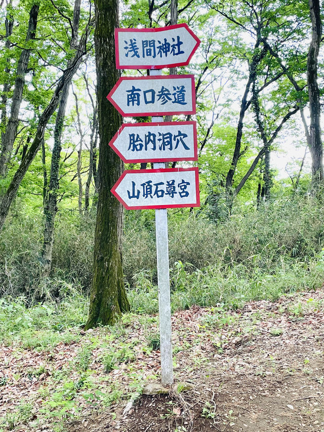 【男浅間神社/栃木県】足利富士を登れば、待つ絶景