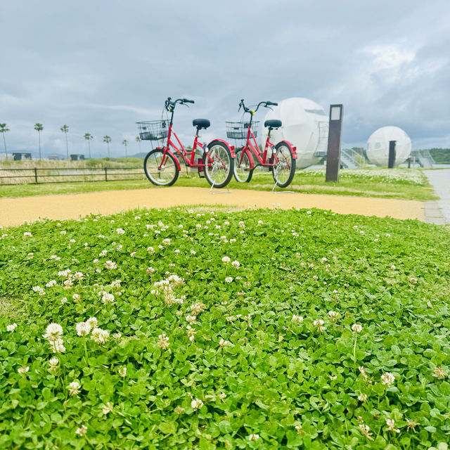 「福岡Inn The Park」：球型帳篷