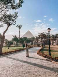 【エジプト】お部屋からピラミッドが見える絶景ホテル😍 "Marriott Mena House Cario"
