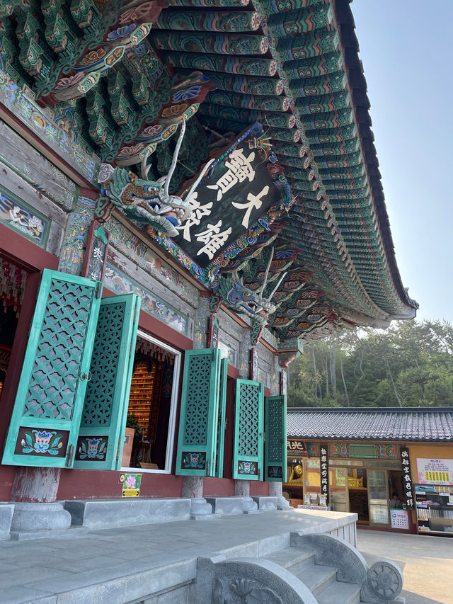 부산 바다와 절을 함께 볼 수 있는 독특한 곳 해동용궁사