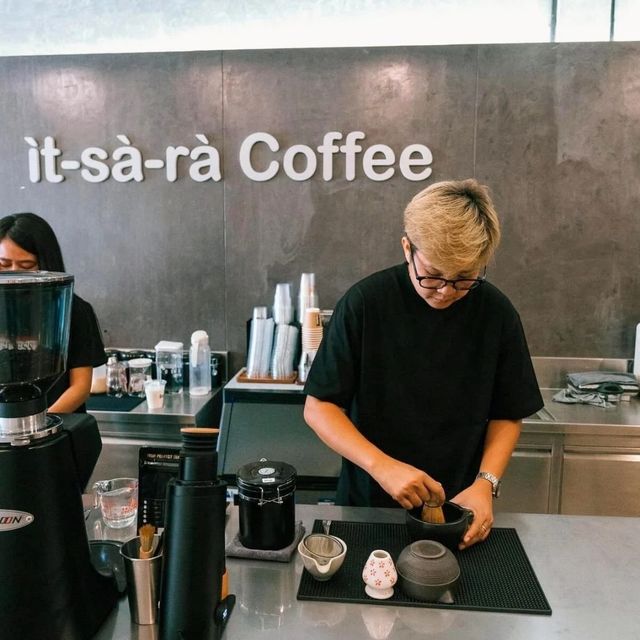 🥧Itsara Coffee Bar ค่าเฟ่ที่อบอุ่นและมีสไตล์