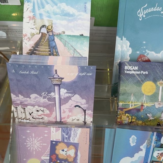 釜山ならではのお土産が買えるお店知ってる ？