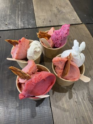 Amami: Tropical Paradise! The All-Natural Gelato is Exquisite.