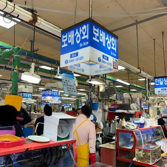 【韓国釜山】釜山を代表する水産市場「チャガルチ市場」