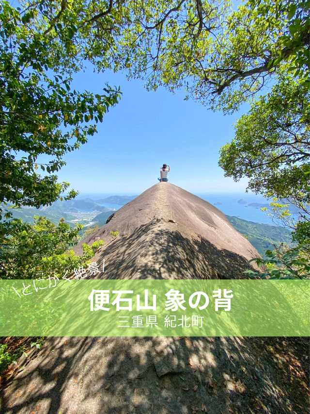 【三重 紀北町】便石山（象の背）の絶景ハイキング🐘