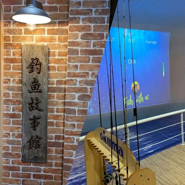 【臺中ㄍ寶熊漁樂碼頭】室內涼爽，適合遊玩學習