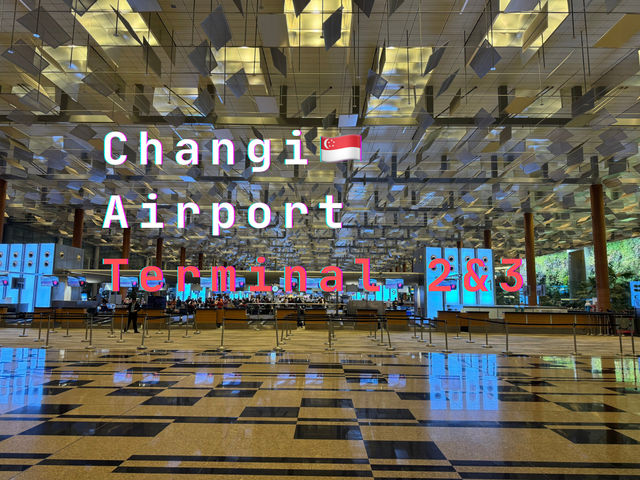 อาคาร 2&3 สนามบินซางงีสิงคโปร์ 🇸🇬