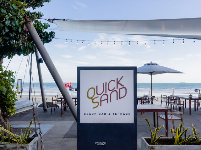 “Quick Sand Beach Bar & Terrace”  ร้านอร่อยระยอง