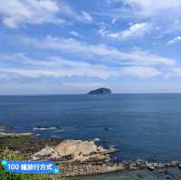 基隆-騎乘飛天掃帚，親子最愛的濱海景點：潮境公園