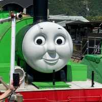 静岡県　川根　大井川鉄道　機関車　トーマス号　予約制