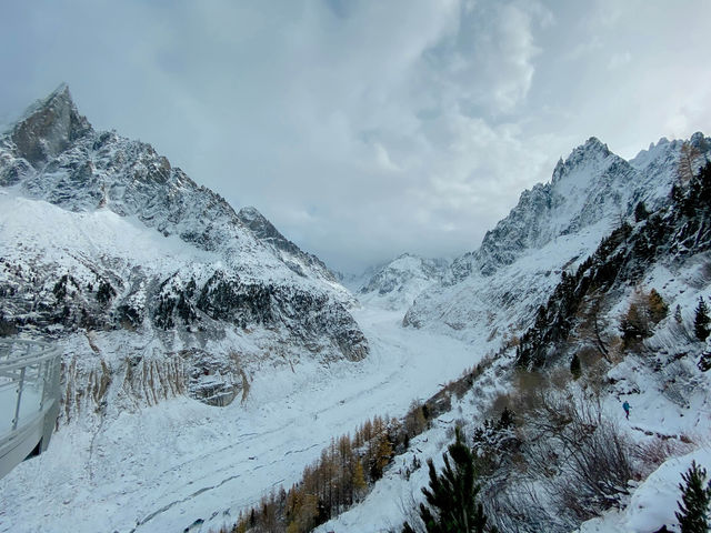 Mer de Glace in Winter