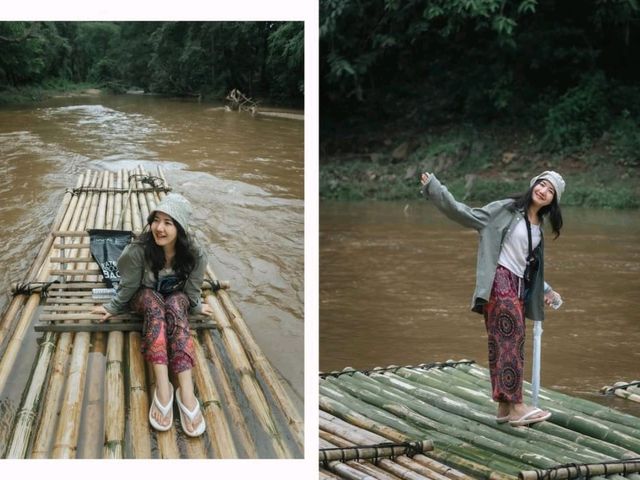 ล่องแพ เมืองคอง