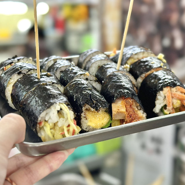 【韓国旅行】🍚激安激うまキンパ🇰🇷
