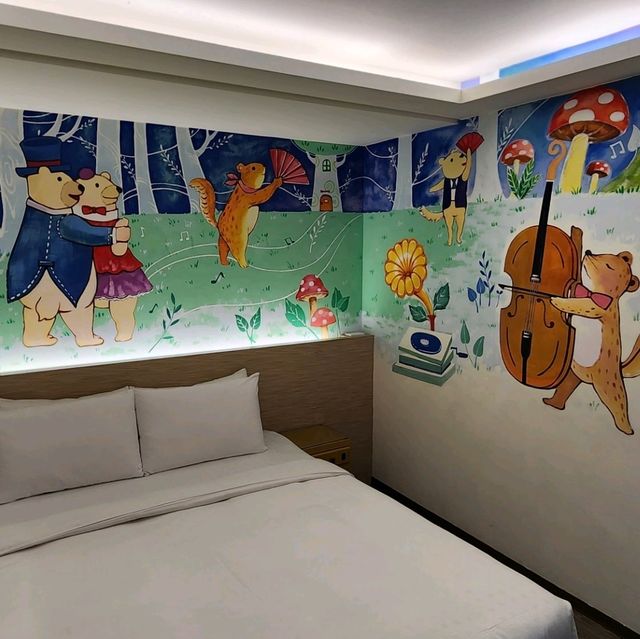 高雄可愛童話風酒店🎠