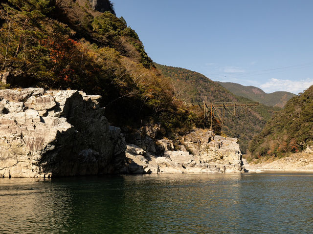 [德島] 大步危峽谷的遊船