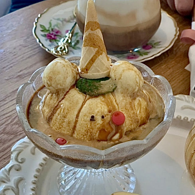 可愛すぎる！くまちゃんアフォガード🐻