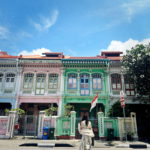 シンガポール🇸🇬レトロな街並みを楽しめるカトン地区