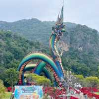 Thailand's largest naga statue Wat Tham Chaeng