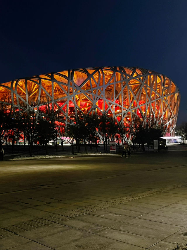 Beijing’s Modern Marvels Illuminated: A Night Journey from Olympic Grandeur to Guomao’s Skyline