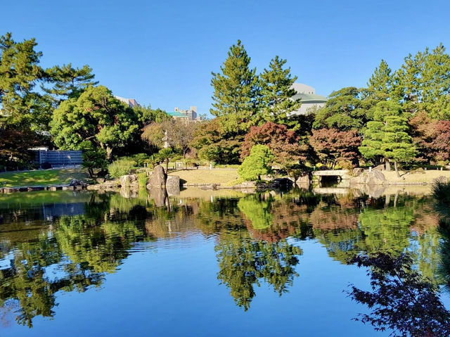 名古屋德川園-經典的日本庭園，環境精緻優美