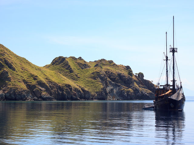 Komodo island - actual home of dragons 