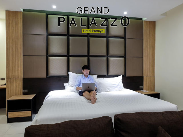 Grand Palazzo Hotel โรงแรมโลเคชั่นดีใจกลางพัทยา