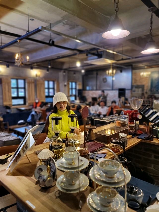 드립커피가 고급스런 청송 커피클래스☕️