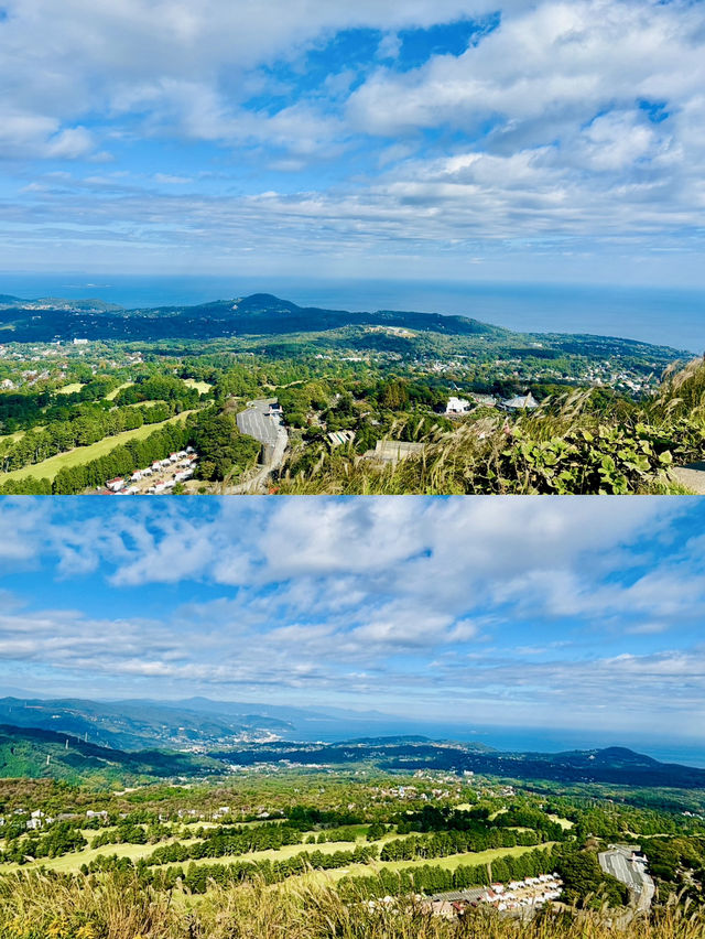 【日本伊東】大室山：壯觀的火山口，繞行山巒的樂趣