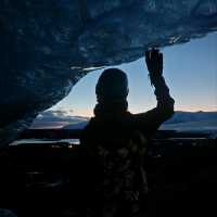 冰島係Blue IceCave冬天去就最好不過