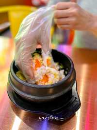 OPPA DAEK ร้านอาหารเกาหลี สีโต๊ะกระแทกตามาก