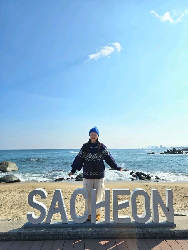 한적하게 즐기기 좋은 강릉 사천해변💙