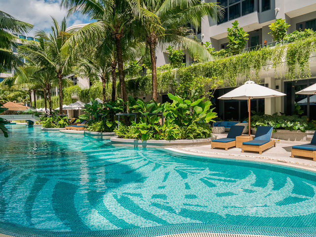 พักผ่อนฟีลบรรยากาศโอเอซิส ใกล้หาดลายัน 