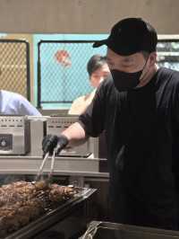 香噴噴的漢堡扒