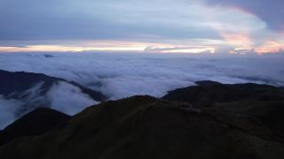 Sea of clouds Mount Pulag
