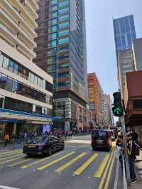 Stroll around the downtown of Hongkong