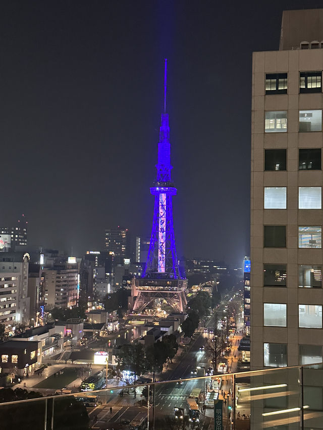  🇯🇵 名古屋榮新地標🗼近距離拍電視塔✨