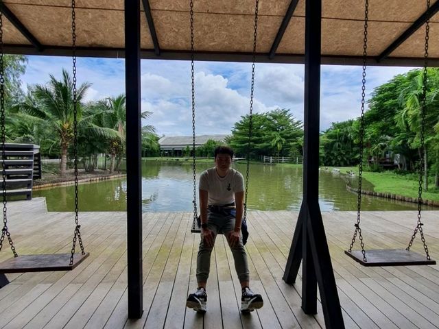 แวะเที่ยวใกล้กรุง ดูบัว คาเฟ่ ฟาร์ม นครปฐม 