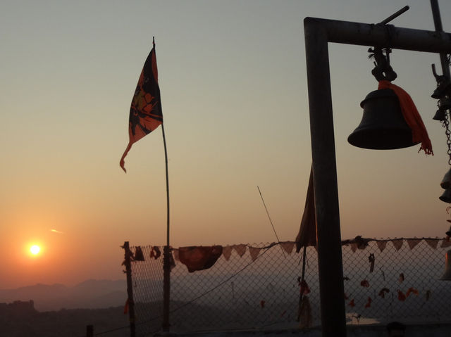 Sunrise at the Birthplace of Hanuman🌅