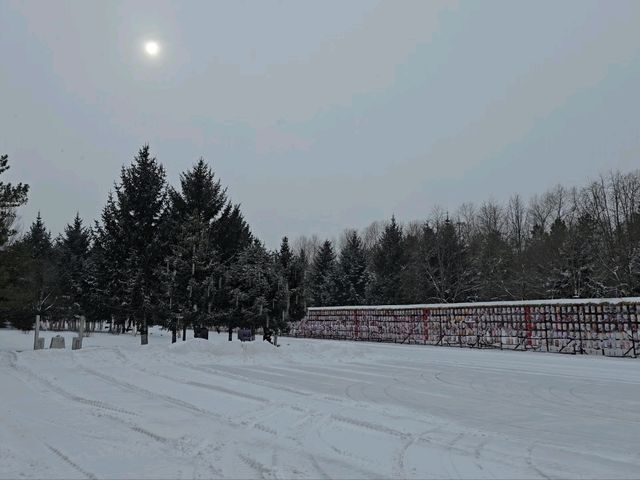 겨울왕국이 된 창춘 세계조소원