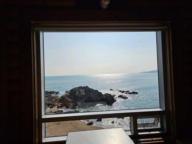 부산 기장 오션뷰 웨이브온 카페