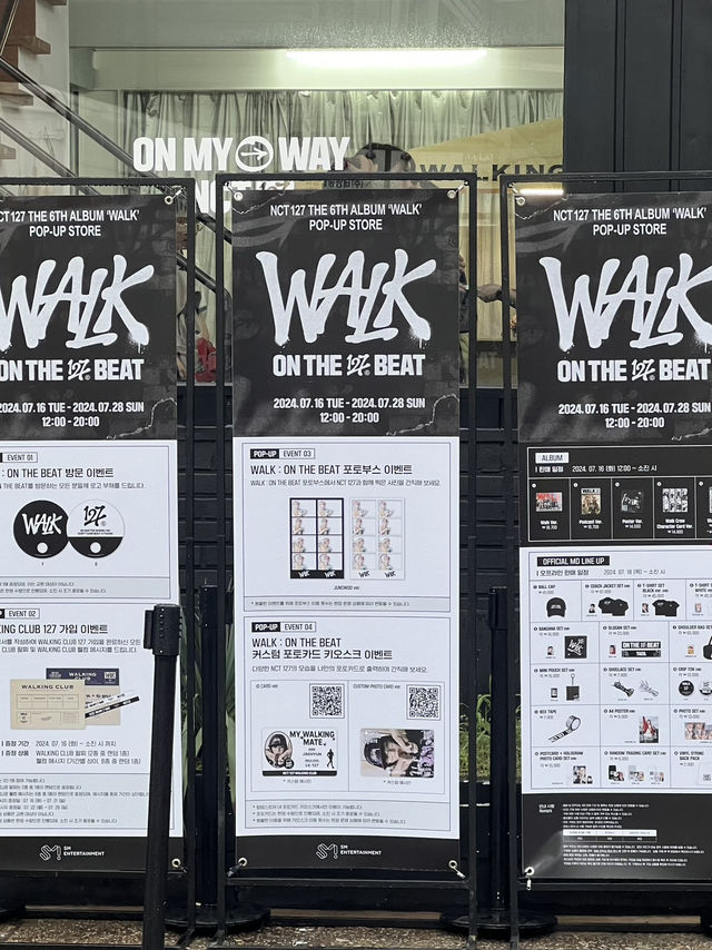  🎉✨ รีวิว NCT 127 Walk Pop-up Store